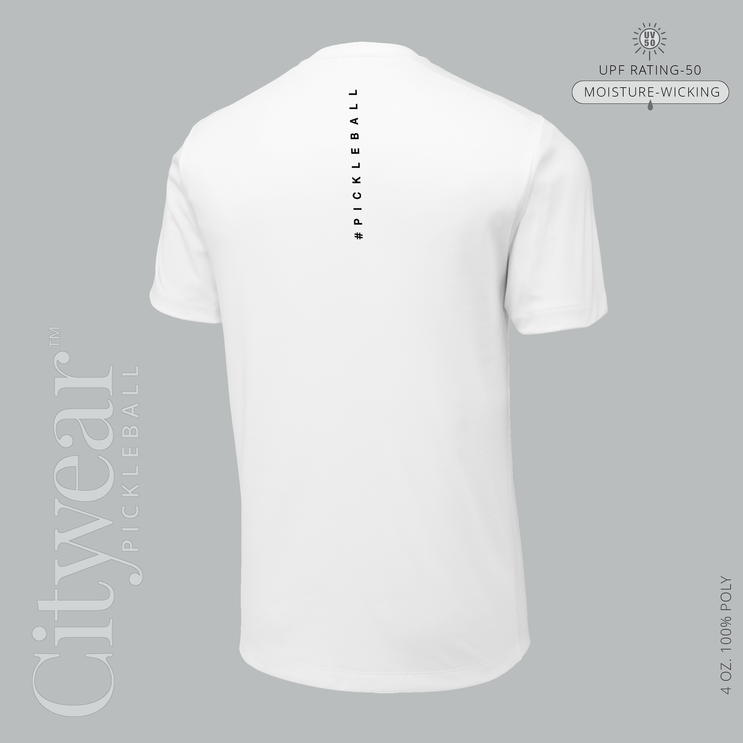 Men's UV Crewneck (Medallion) T-Shirt-MCPC