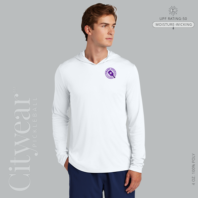 Men's UV Long Sleeve (Medallion) Hoodie-MCPC