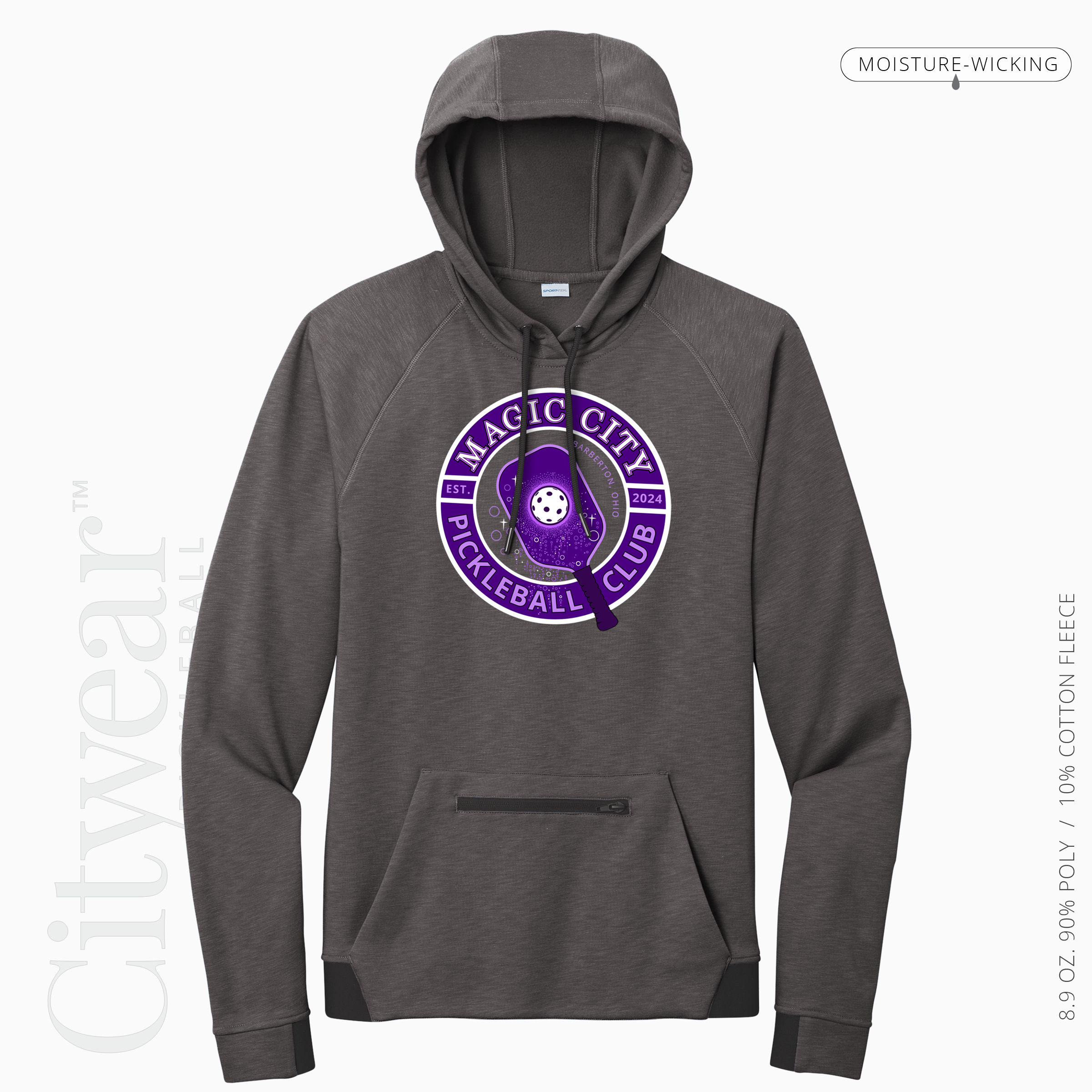 Men's Strive Hooded Pullover-MCPC