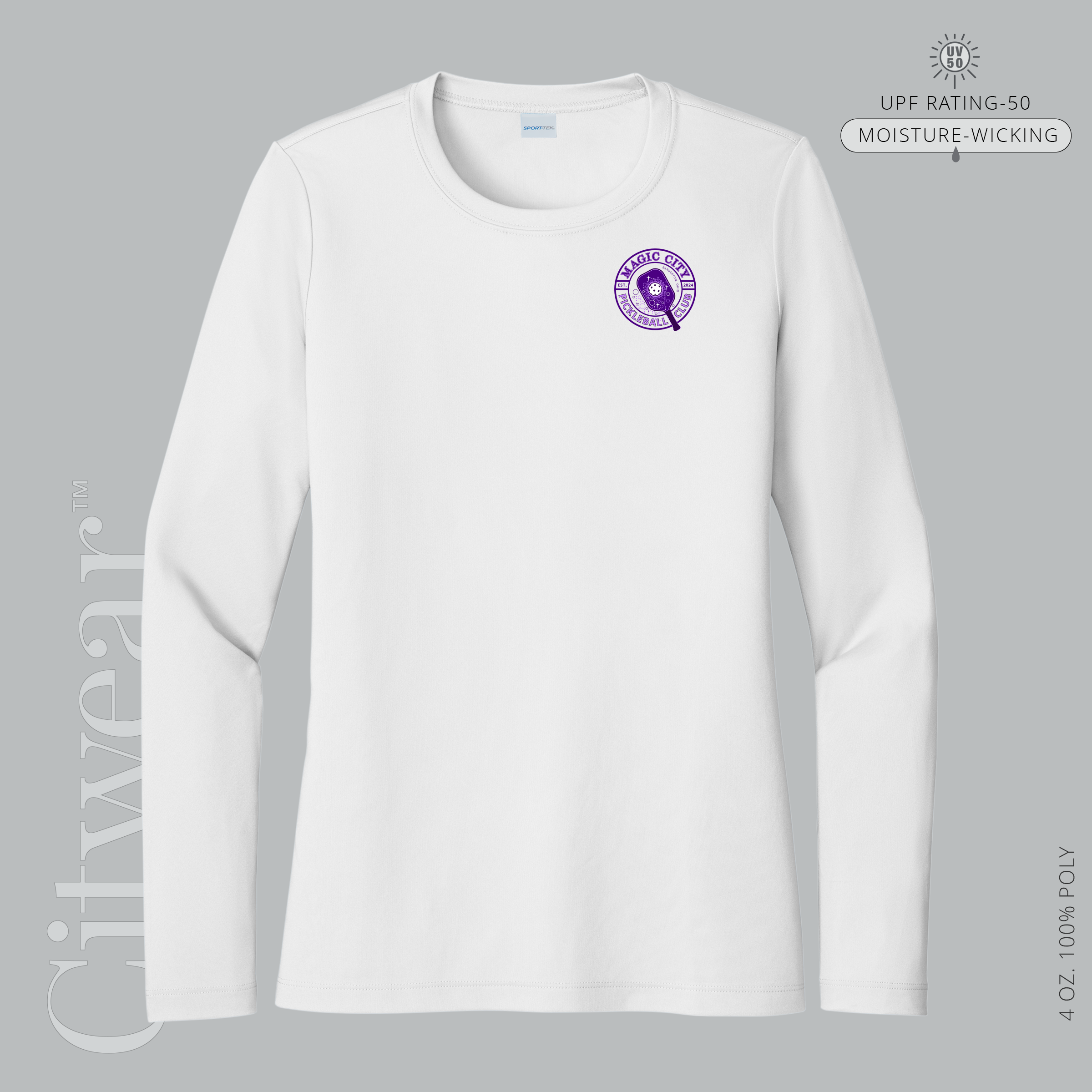 Women's UV Long Sleeve (Medallion) T-Shirt-MCPC