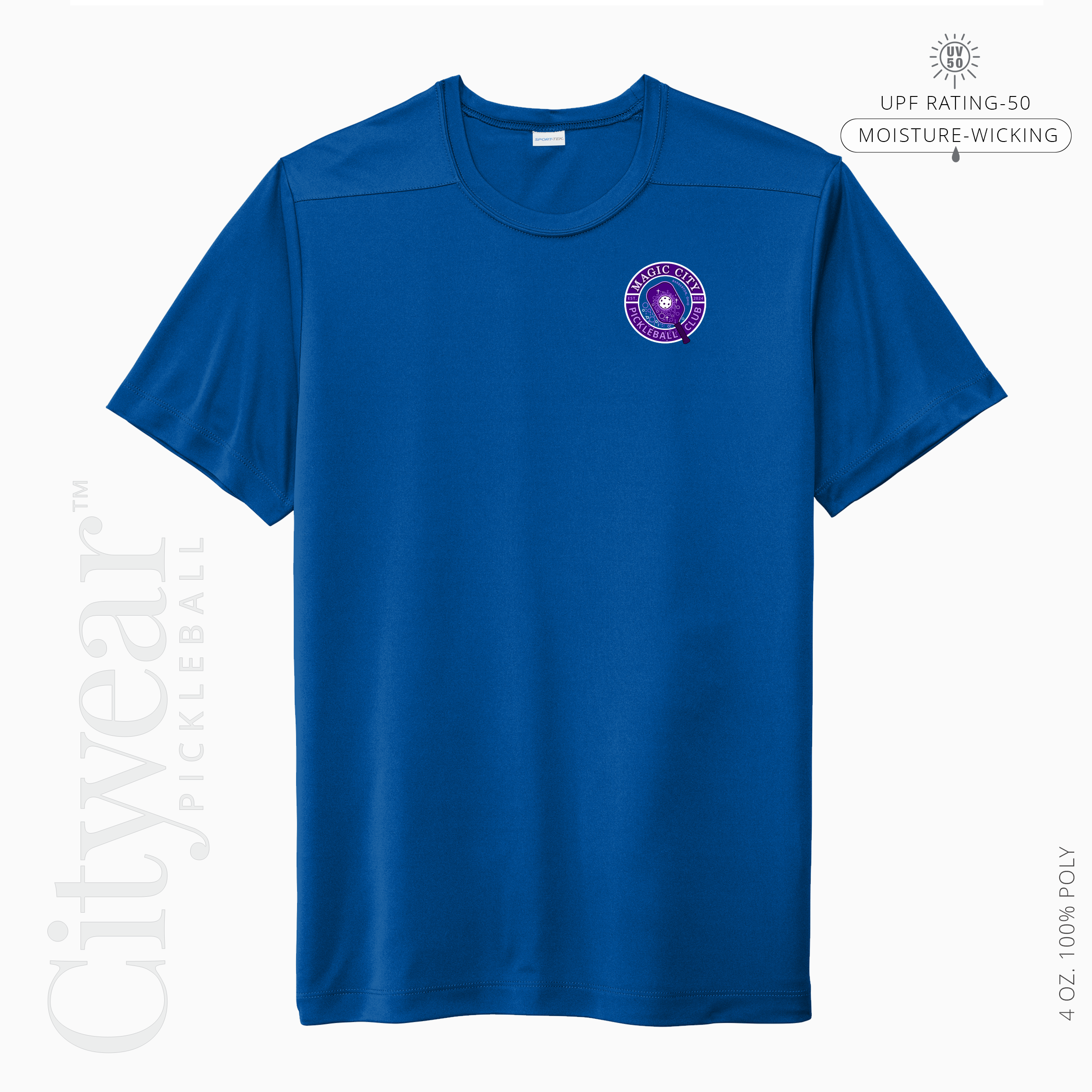 Men's UV Crewneck (Medallion) T-Shirt-MCPC