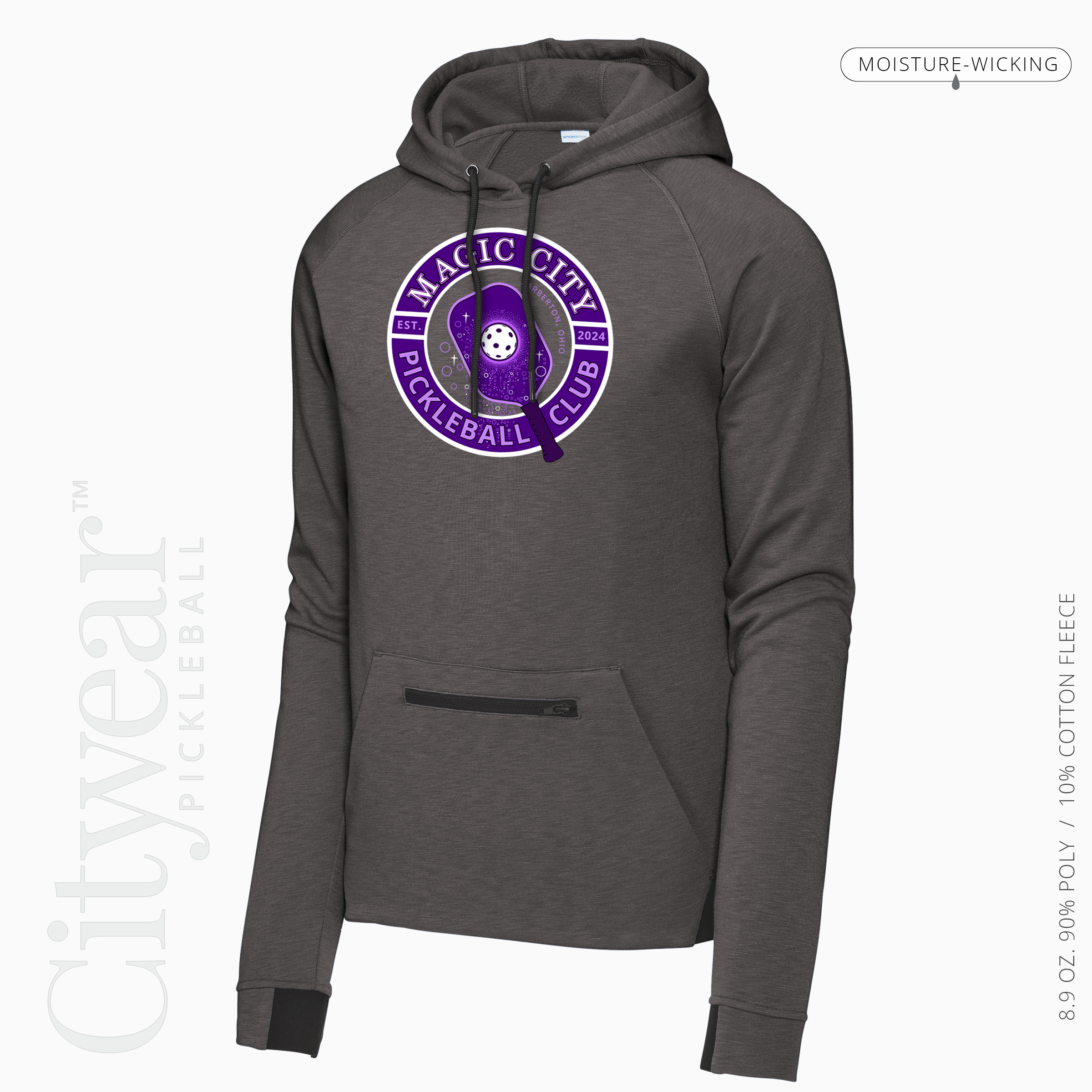 Men's Strive Hooded Pullover-MCPC