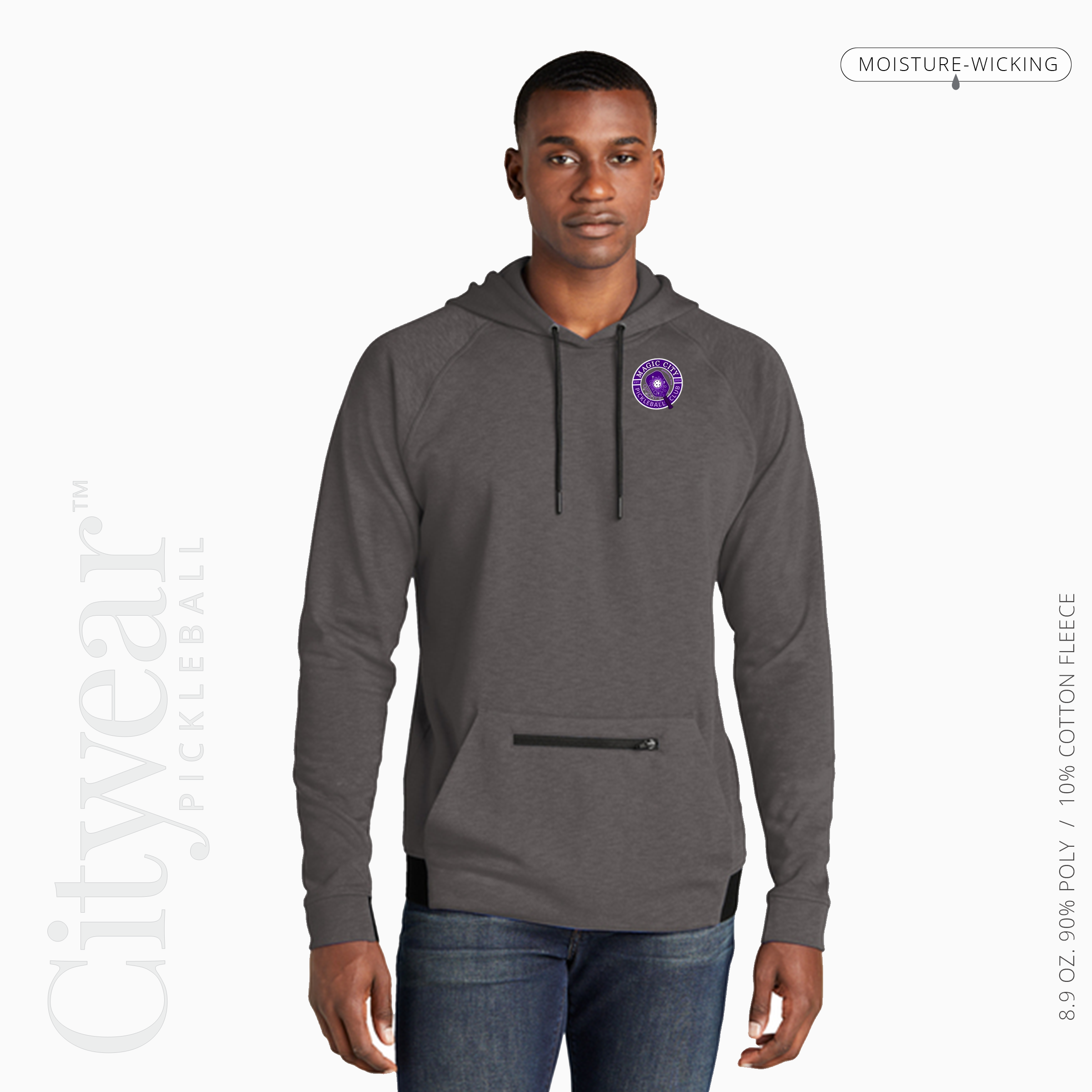Men's Strive Hooded (Medallion) Pullover-MCPC