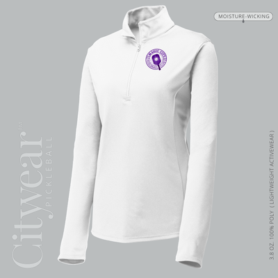 Women's Quarter-Zip Pullover-MCPC