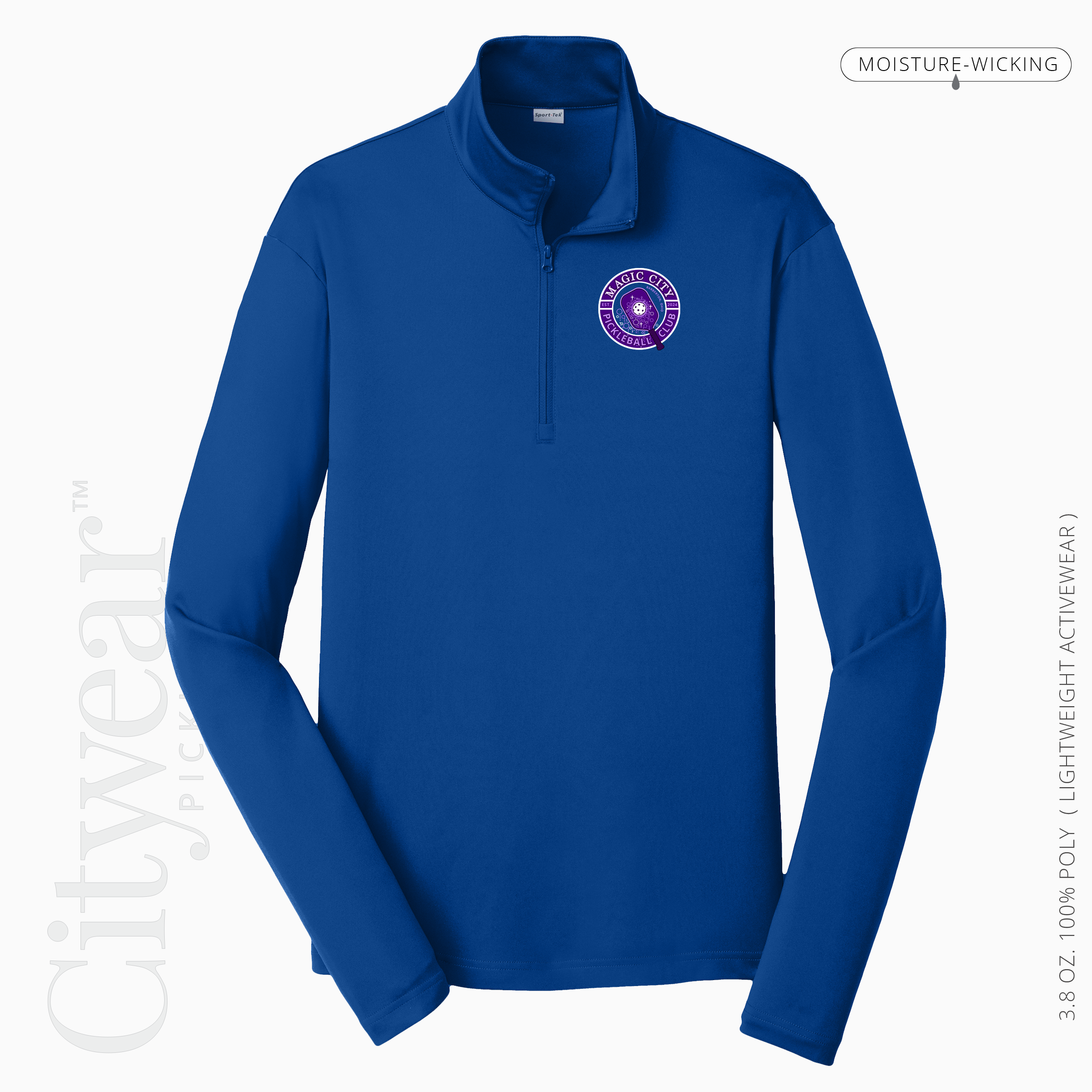 Men's Quarter-Zip Pullover-MCPC