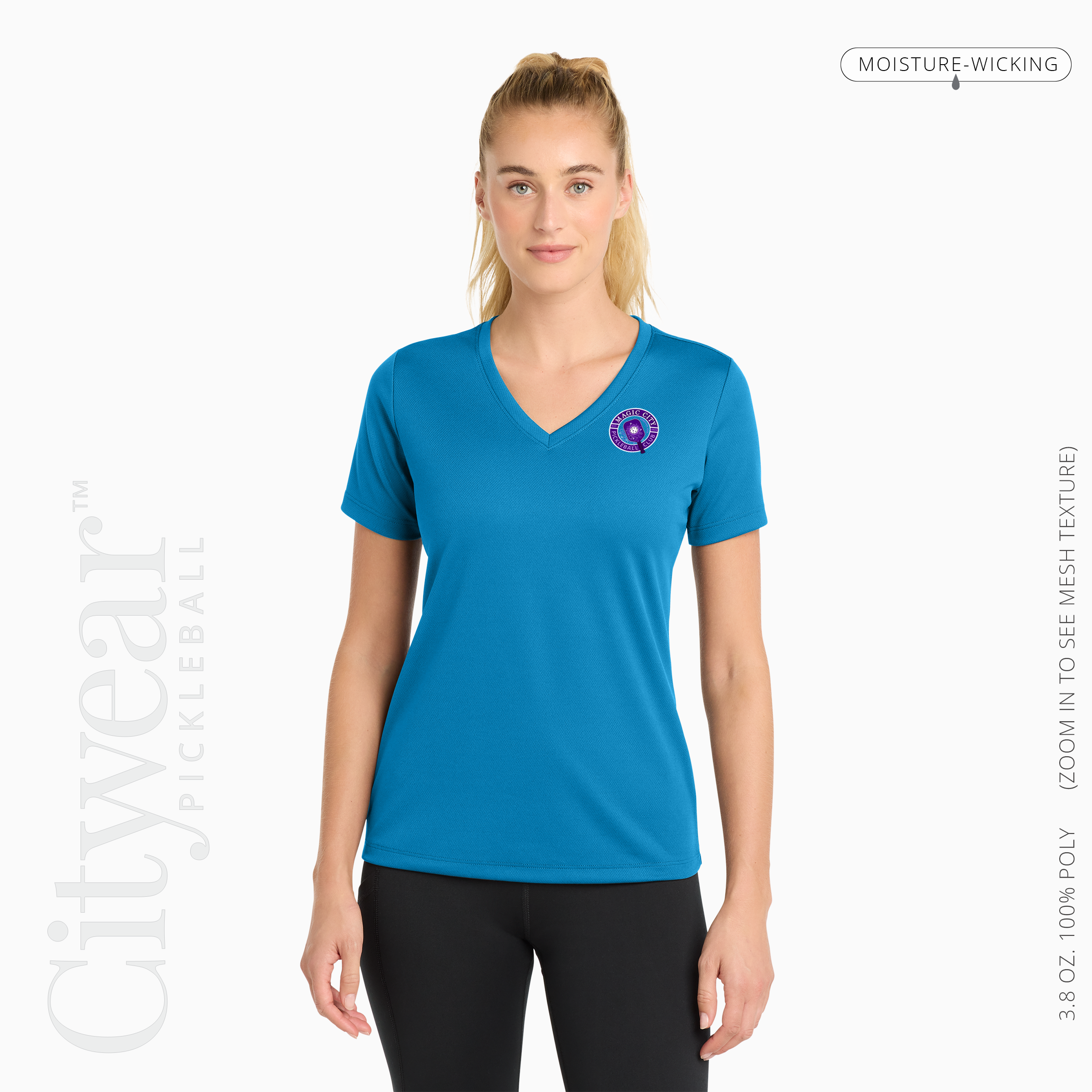 Women’s V-Neck T-Shirt-MCPC