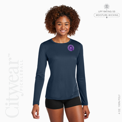Women's UV Long Sleeve (Medallion) T-Shirt-MCPC