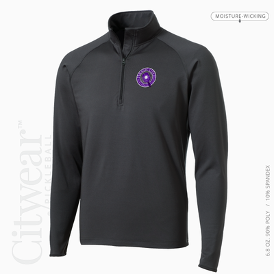 Men's Stretch Quarter-Zip Pullover-MCPC