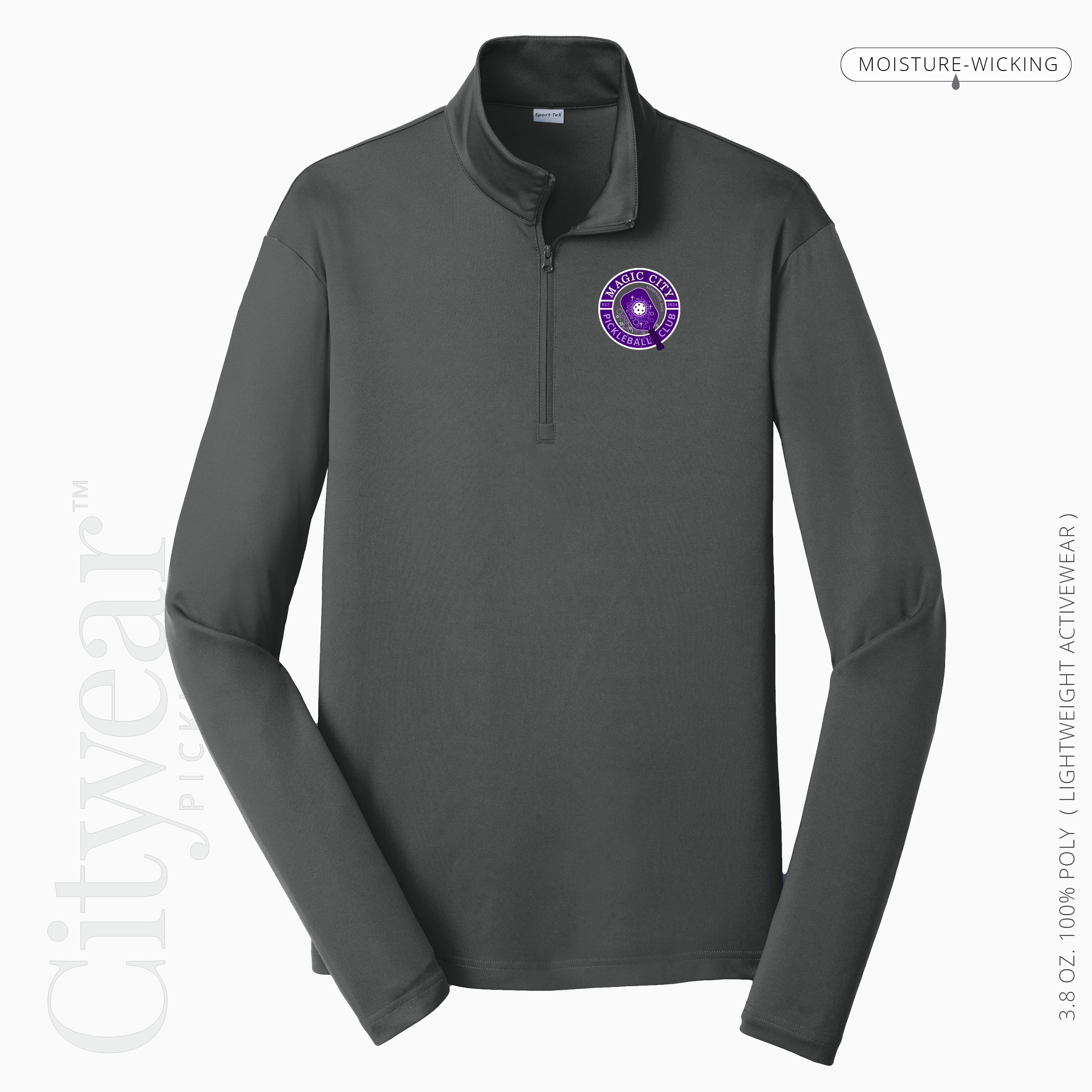Men's Quarter-Zip Pullover-MCPC