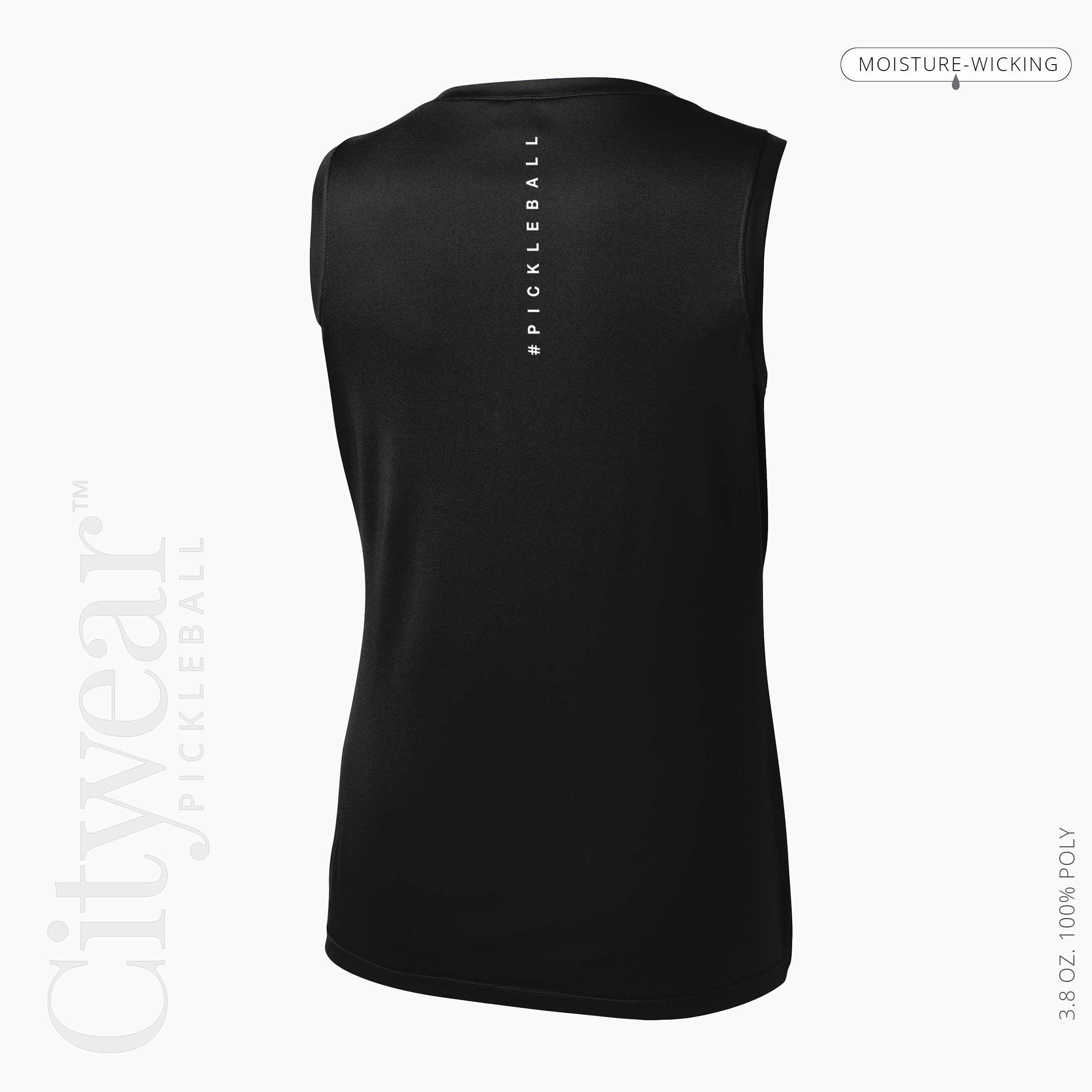 Women's V-Neck Sleeveless T-Shirt-MCPC