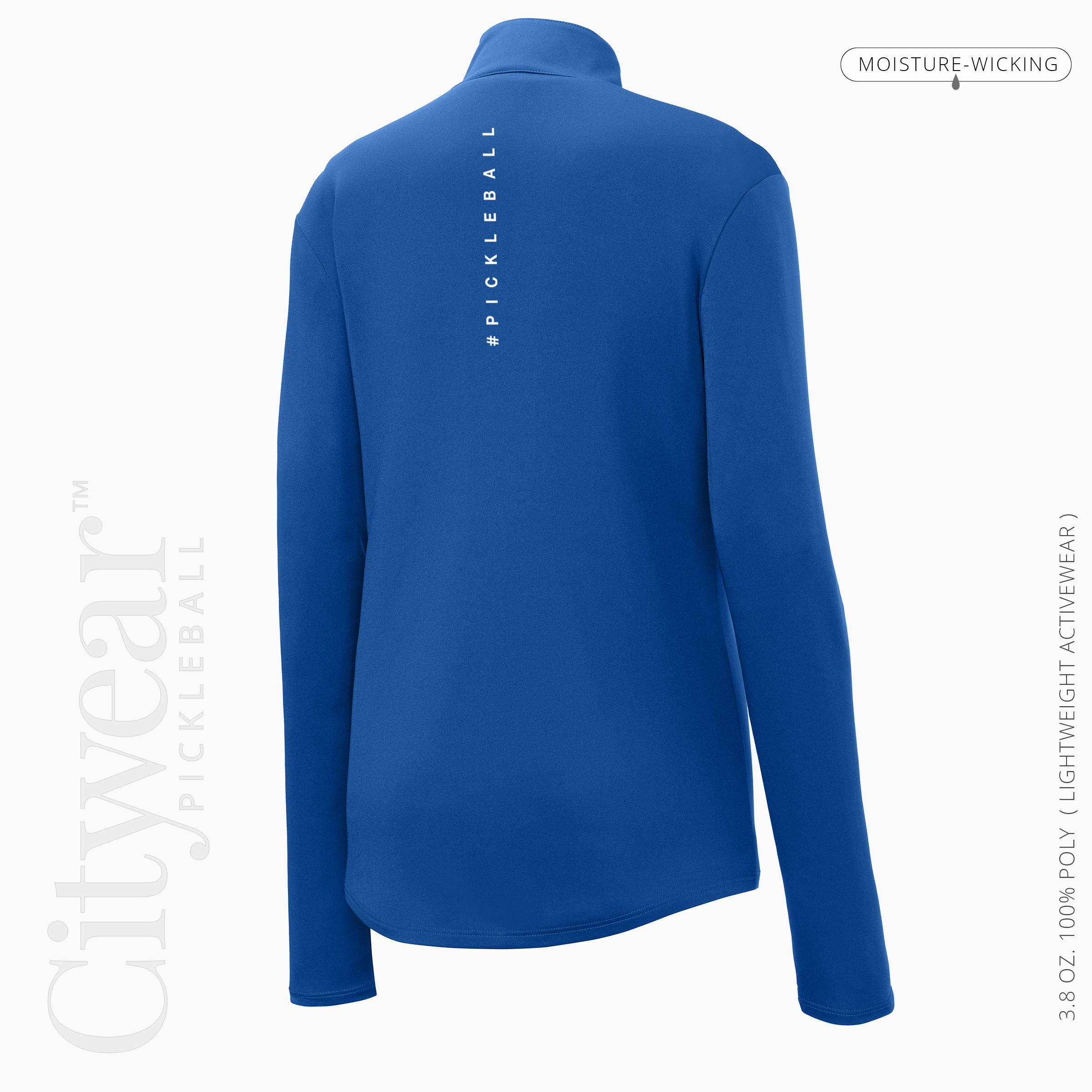 Women's Quarter-Zip Pullover-MCPC