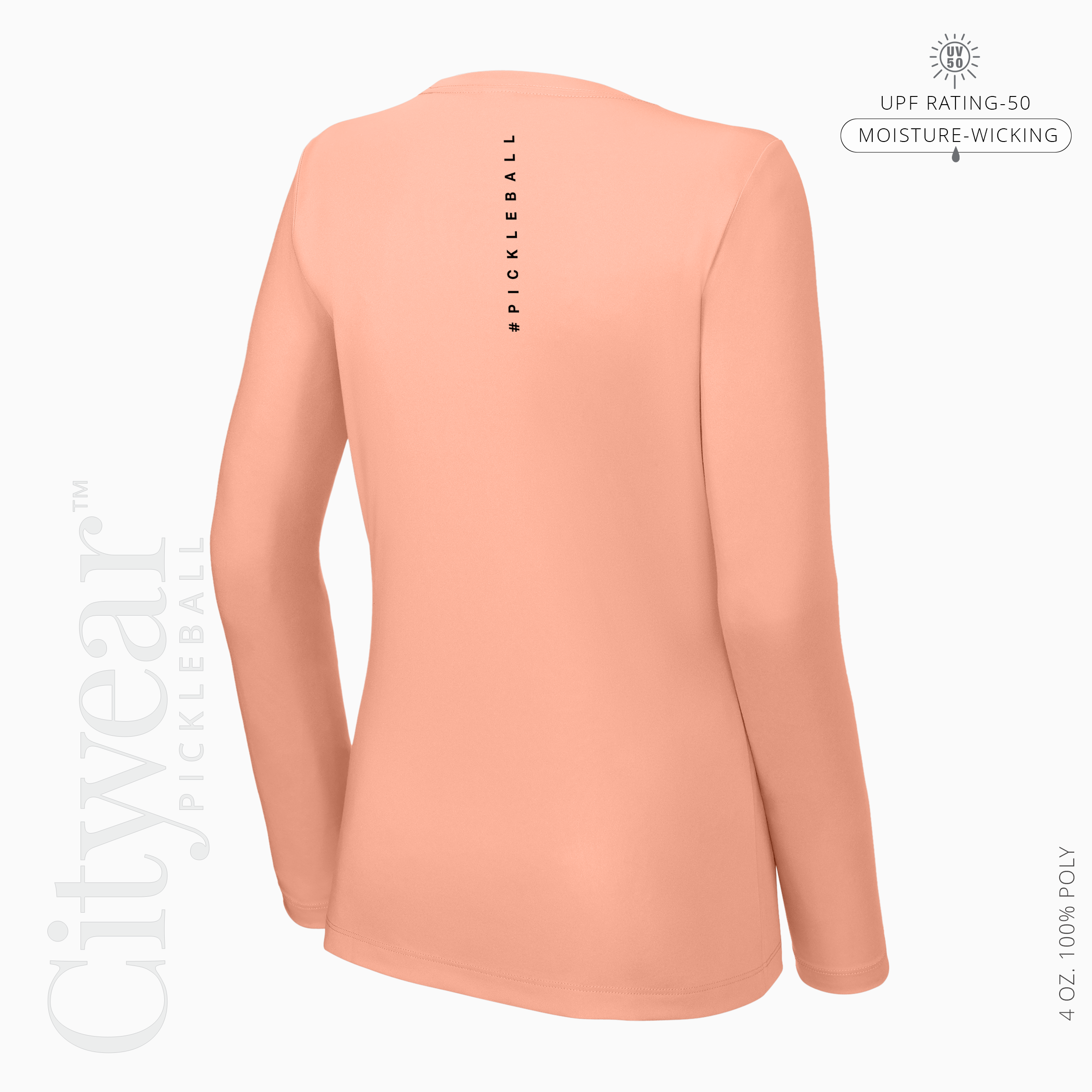 Women's UV Long Sleeve (Medallion) T-Shirt-MCPC