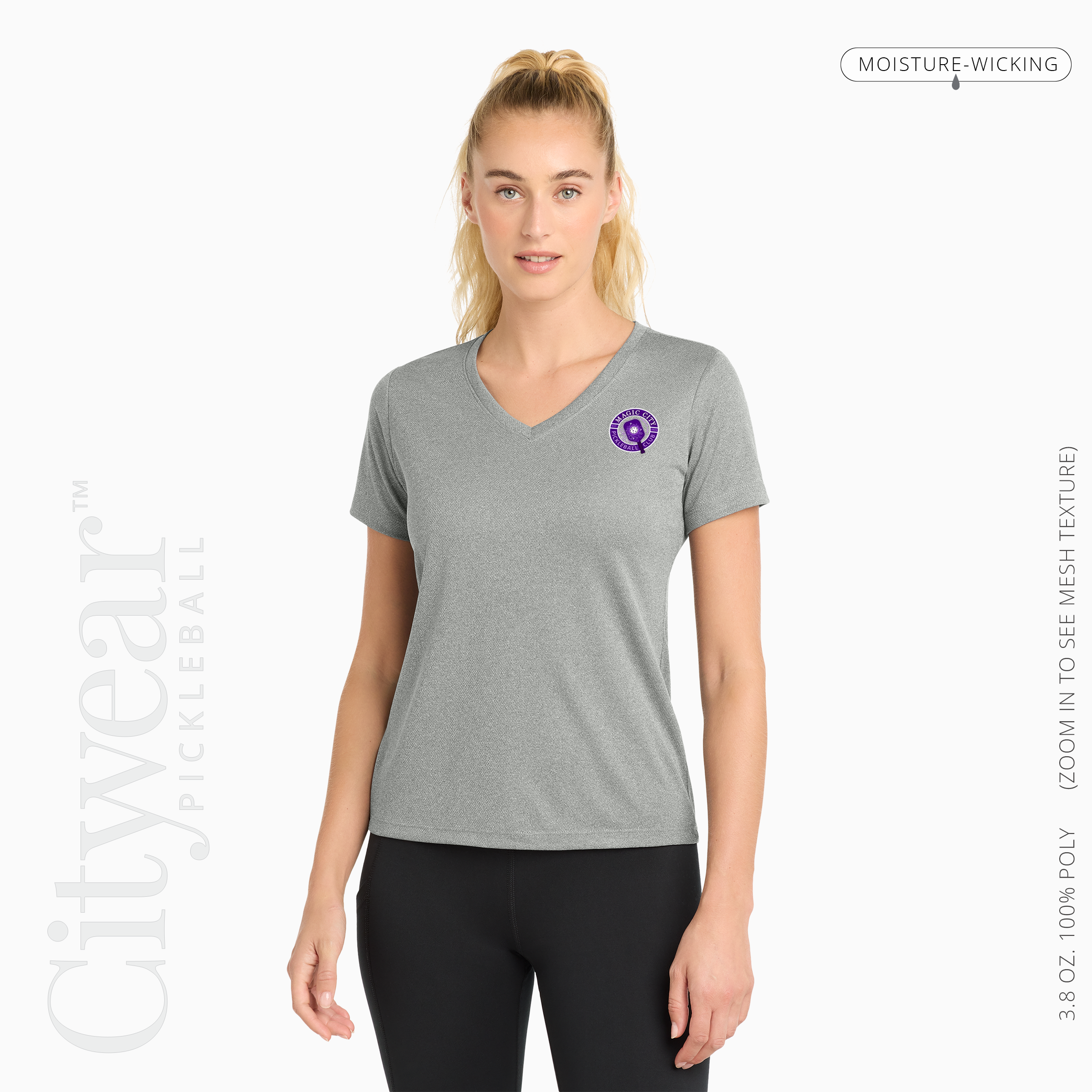 Women’s V-Neck T-Shirt-MCPC
