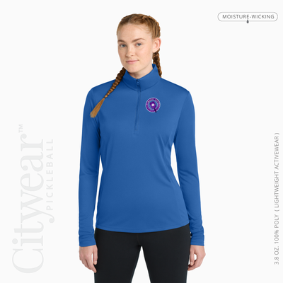 Women's Quarter-Zip Pullover-MCPC