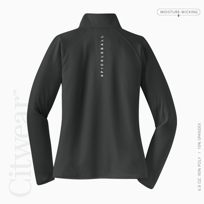 Women's Stretch Quarter-Zip Pullover-MCPC