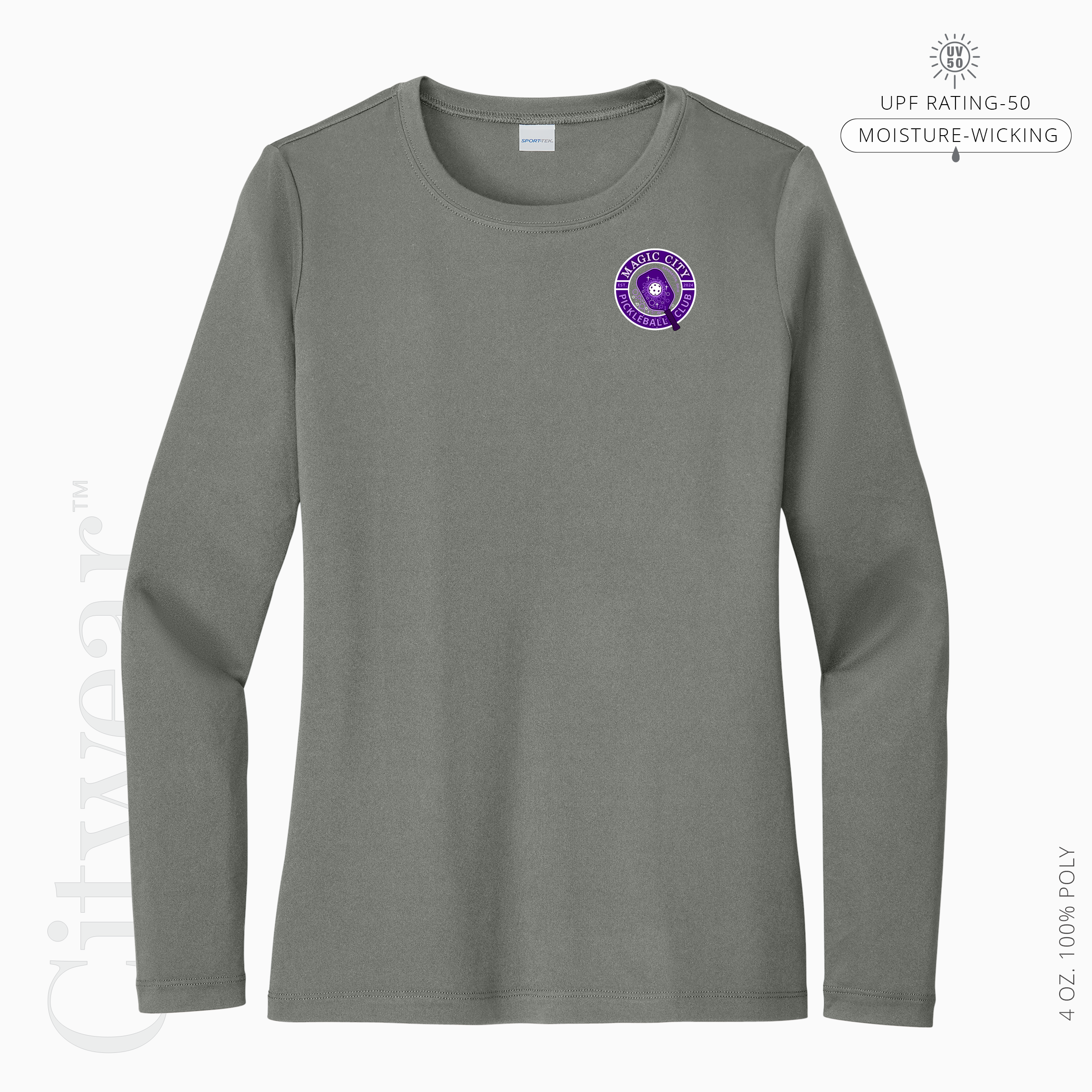 Women's UV Long Sleeve (Medallion) T-Shirt-MCPC