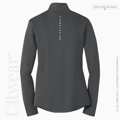 Women's Quarter-Zip Pullover-MCPC