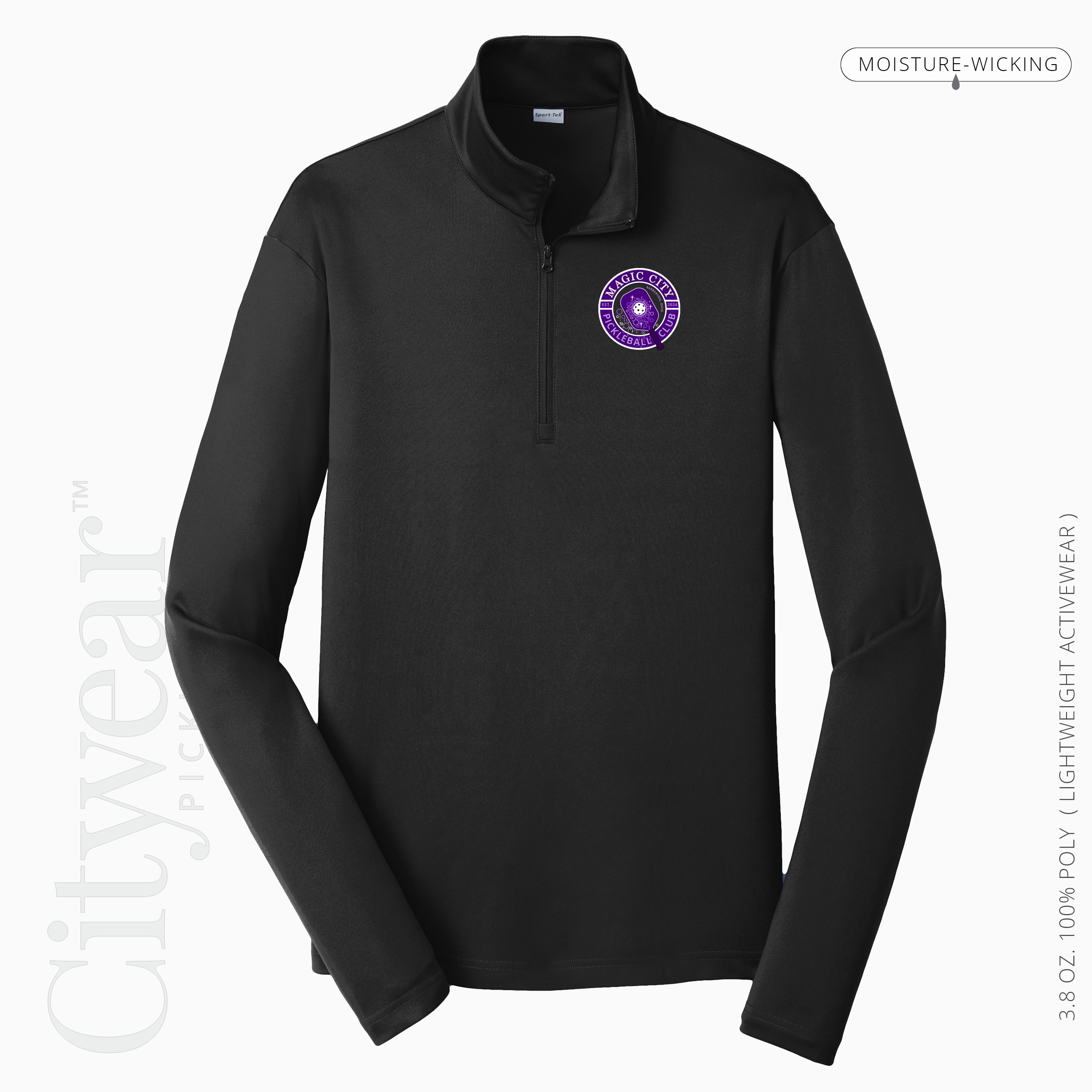 Men's Quarter-Zip Pullover-MCPC