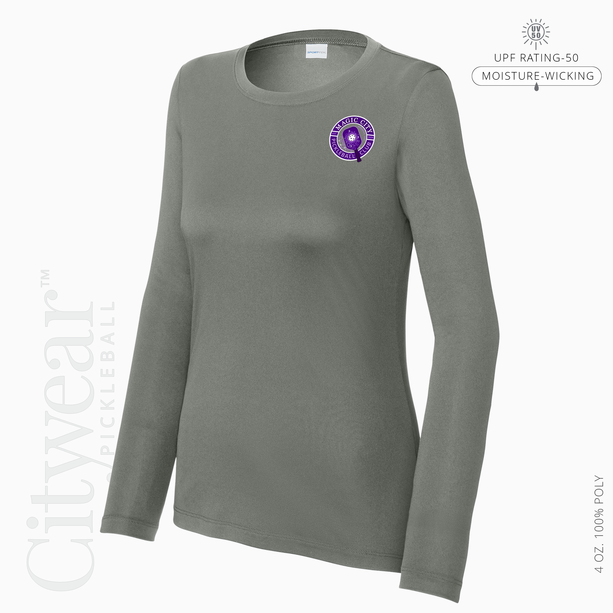 Women's UV Long Sleeve (Medallion) T-Shirt-MCPC