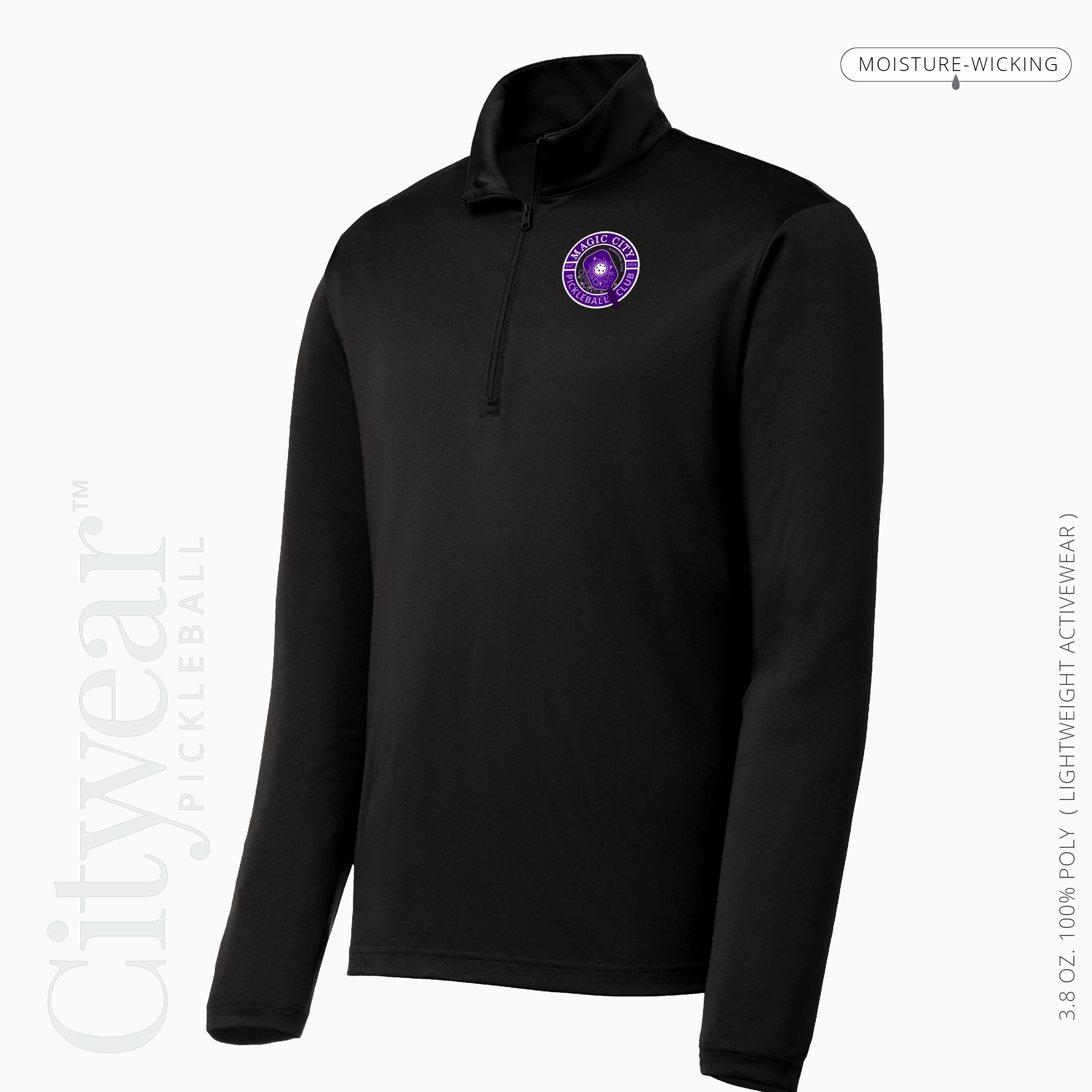 Men's Quarter-Zip Pullover-MCPC