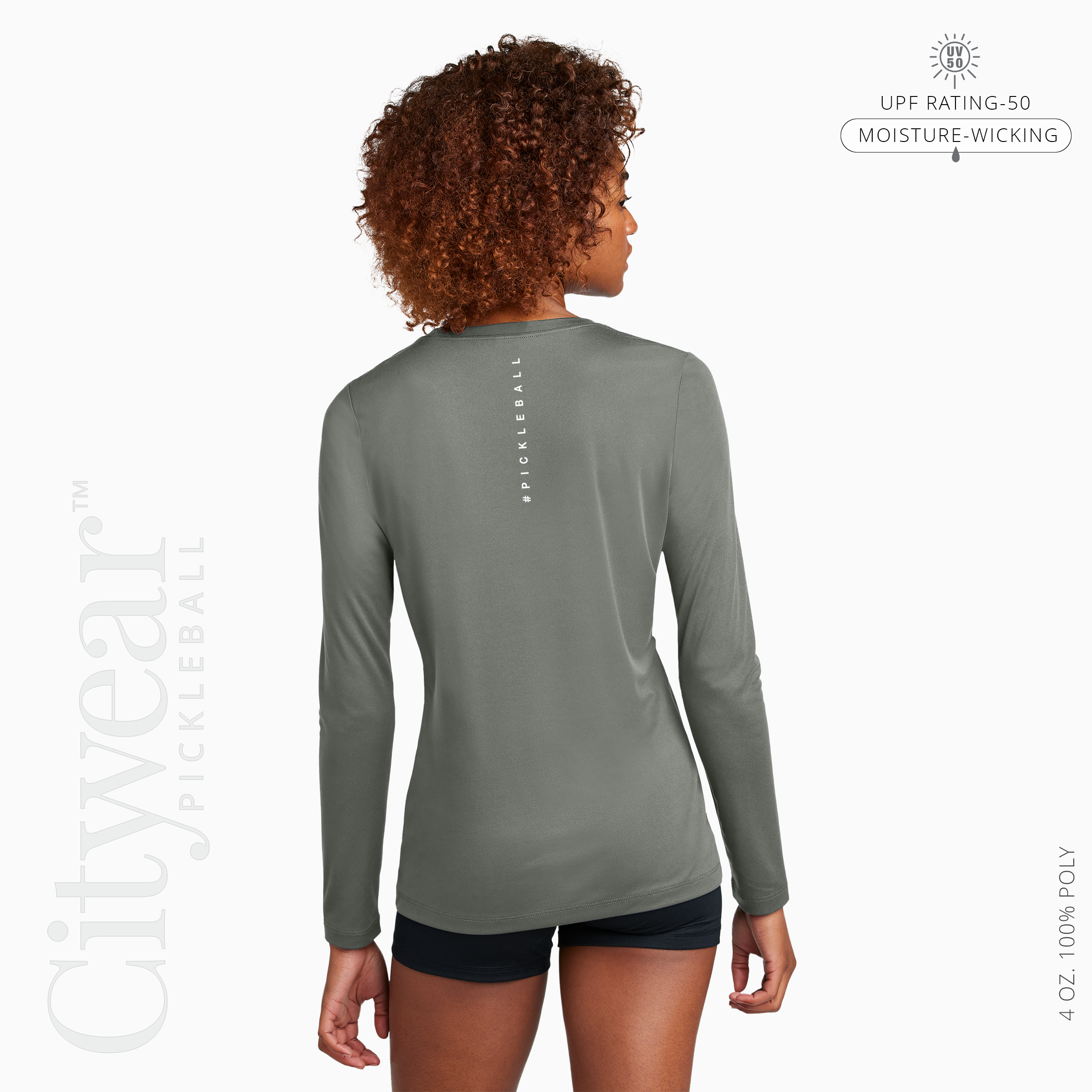 Women's UV Long Sleeve (Medallion) T-Shirt-MCPC