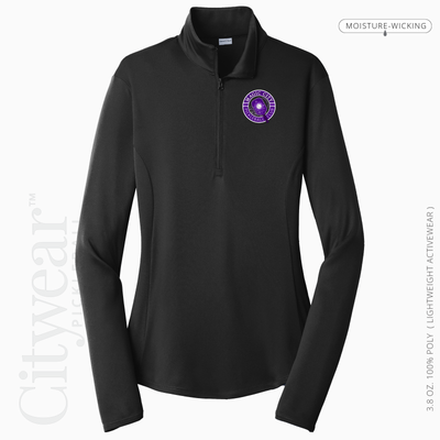 Women's Quarter-Zip Pullover-MCPC