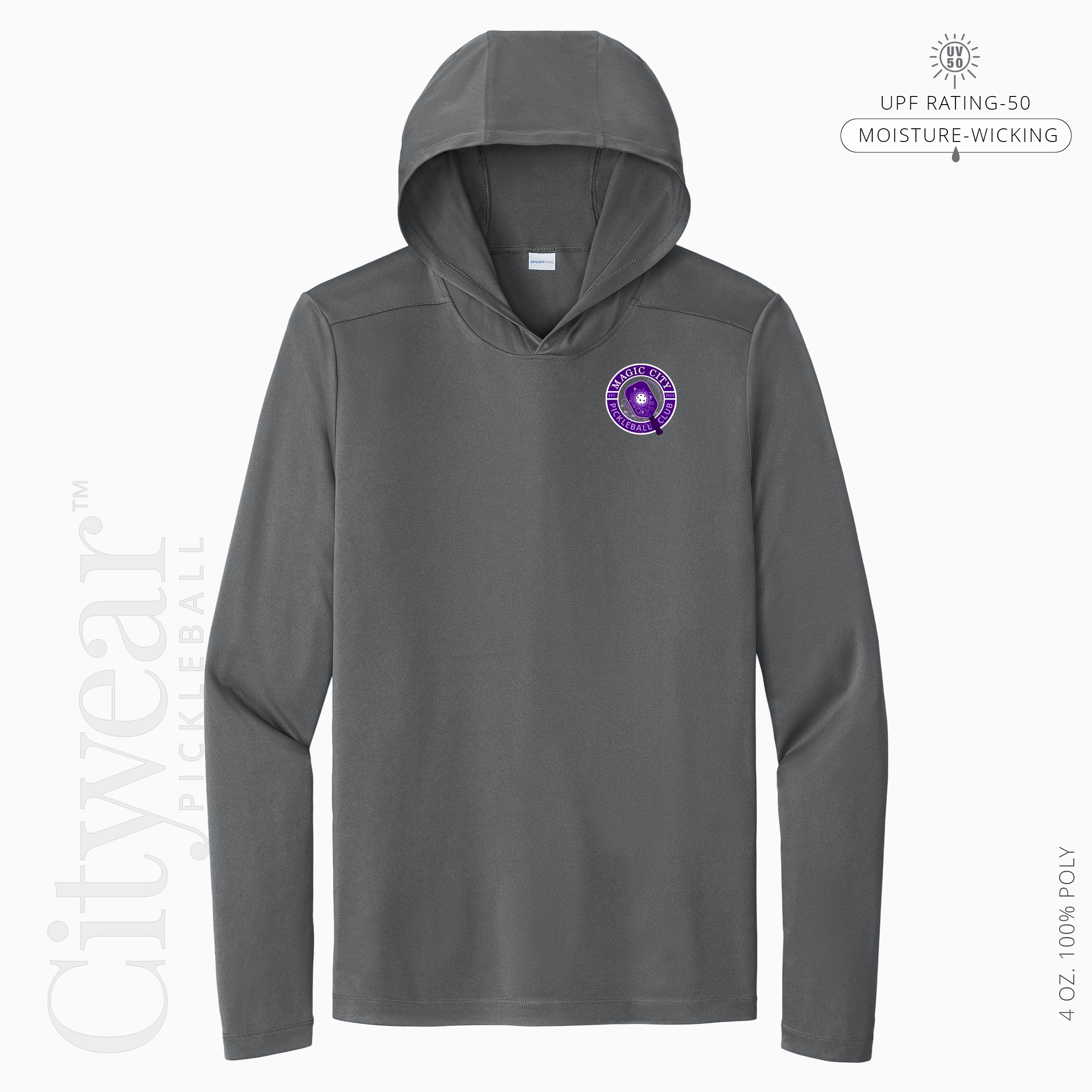 Men's UV Long Sleeve (Medallion) Hoodie-MCPC