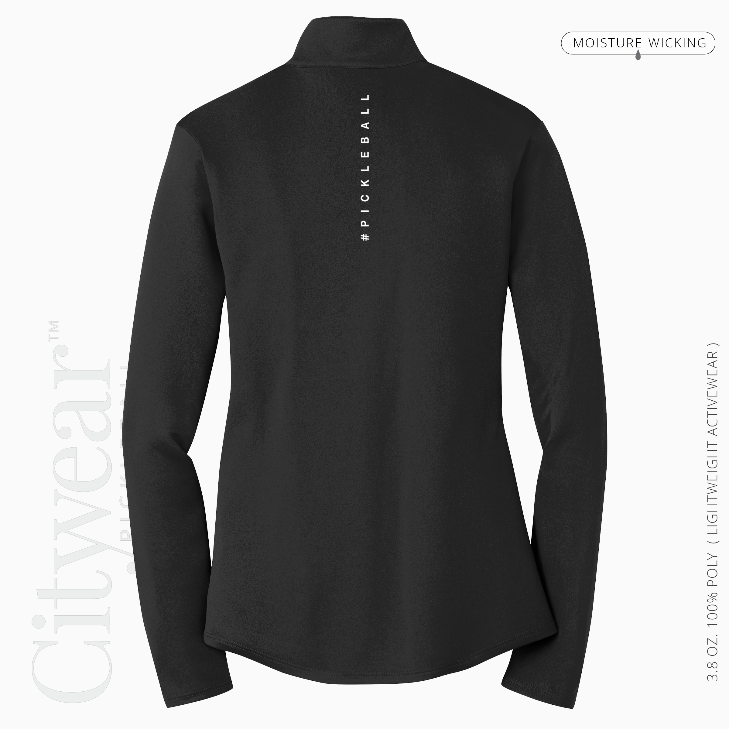 Women's Quarter-Zip Pullover-MCPC