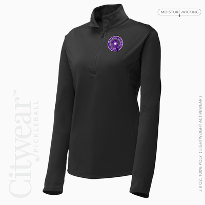Women's Quarter-Zip Pullover-MCPC