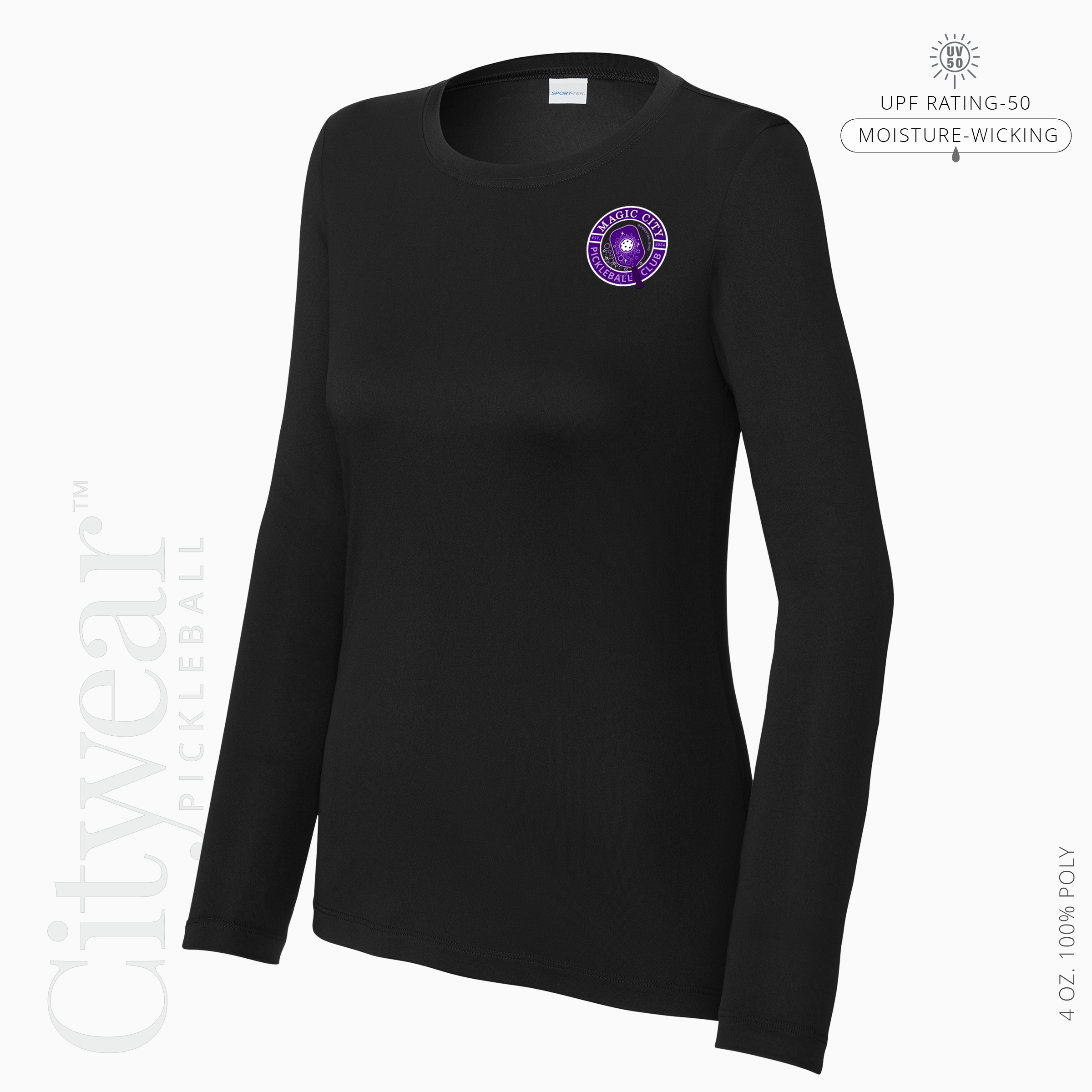 Women's UV Long Sleeve (Medallion) T-Shirt-MCPC