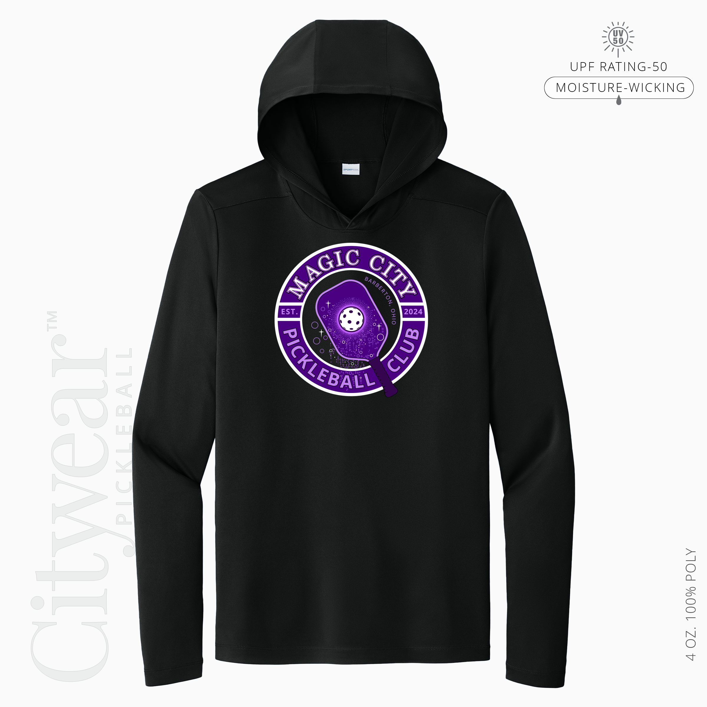 Men's UV Long Sleeve Hoodie-MCPC