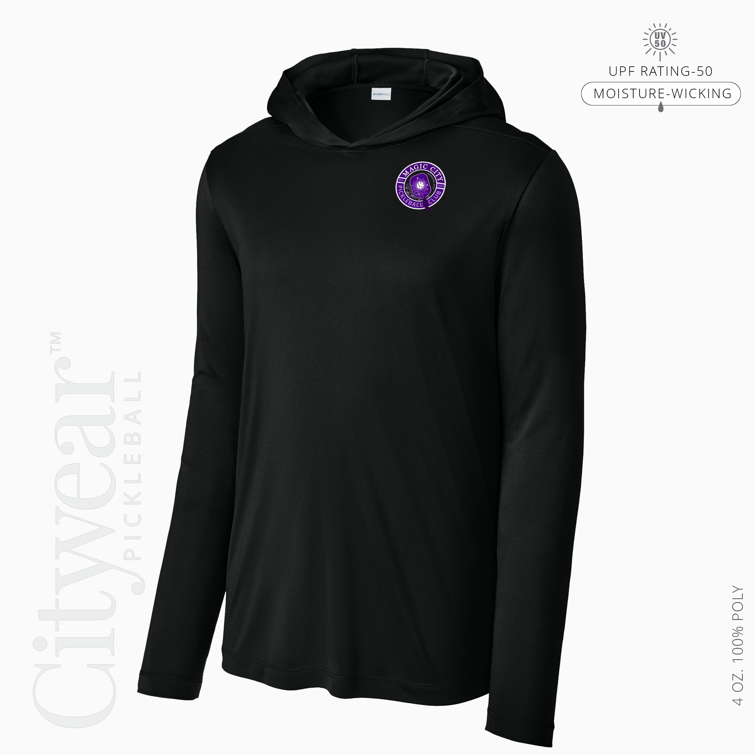 Men's UV Long Sleeve (Medallion) Hoodie-MCPC