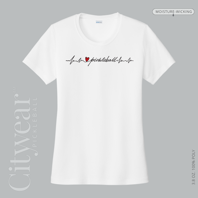 Women's Heartbeat Pickleball Monoline