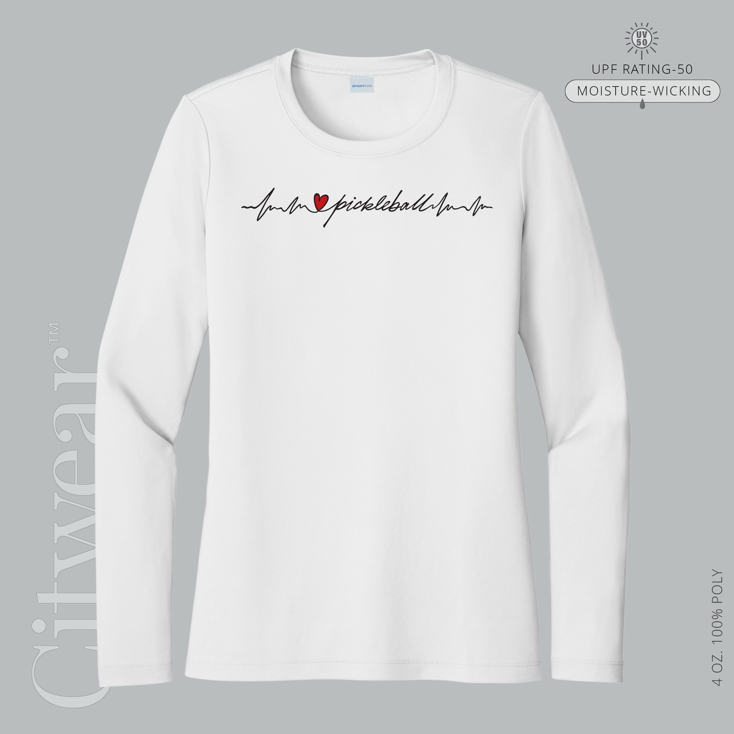 Women's Heartbeat Monoline UV Long Sleeve Tee