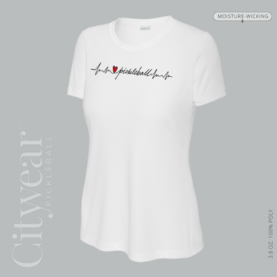 Women's Heartbeat Pickleball Monoline