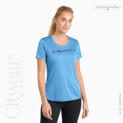 Women's Heartbeat Pickleball Monoline