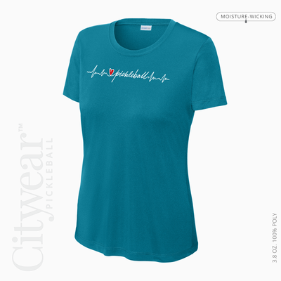 Women's Heartbeat Pickleball Monoline