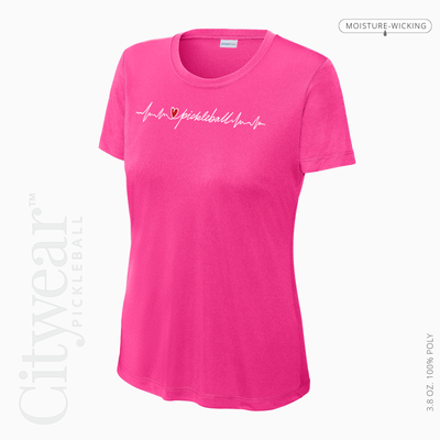 Women's Heartbeat Pickleball Monoline