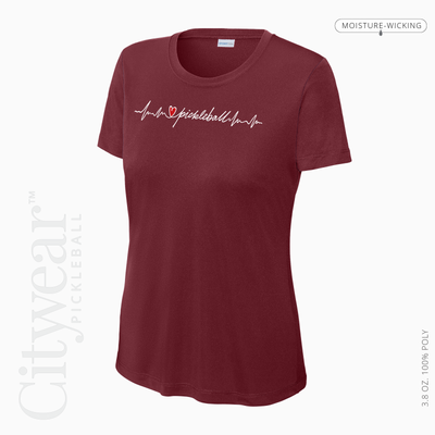 Women's Heartbeat Pickleball Monoline