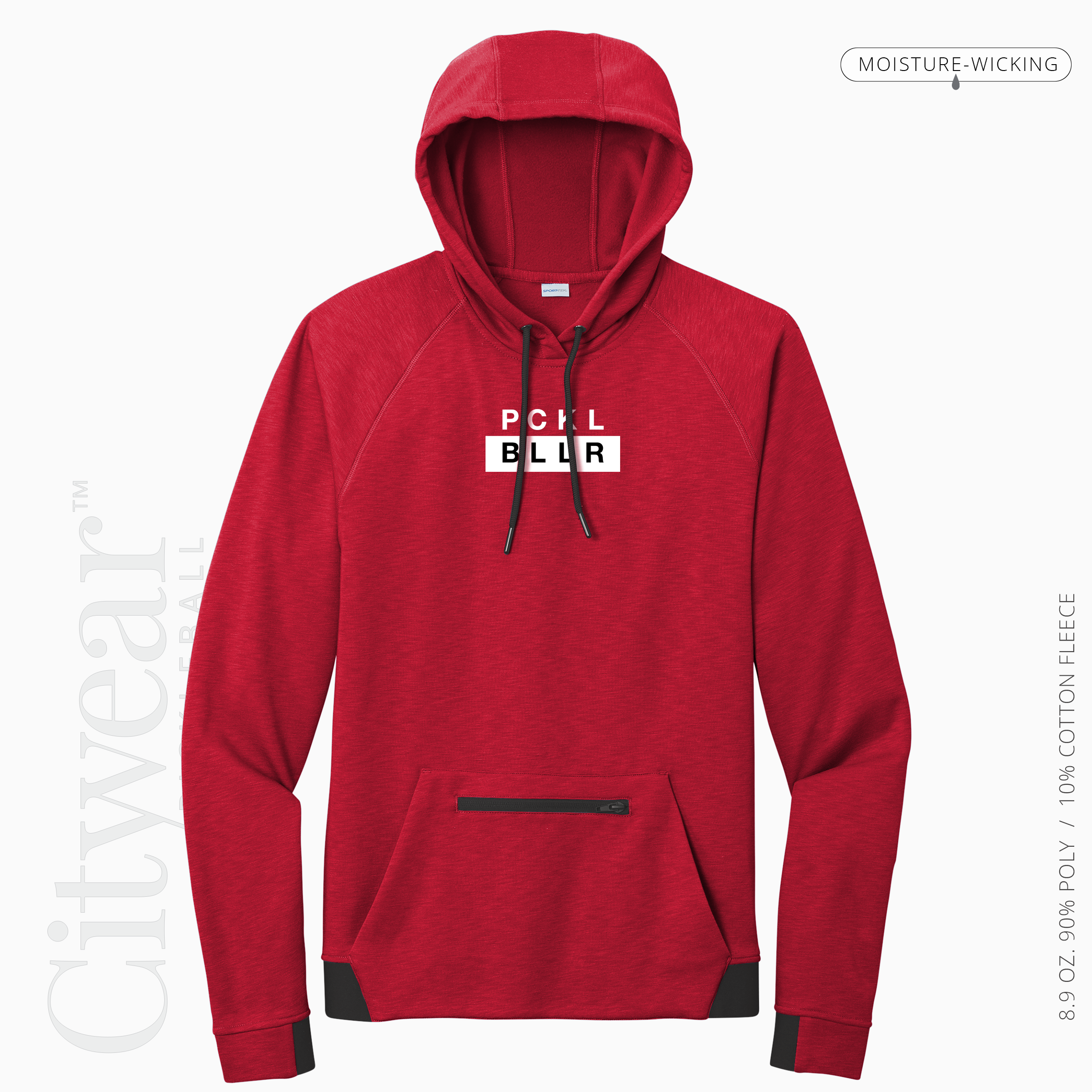 Men's Strive Hooded Graphic Pullover-PCKLBLLR