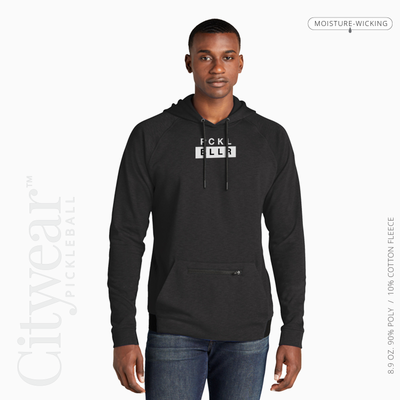 Men's Strive Hooded Graphic Pullover-PCKLBLLR