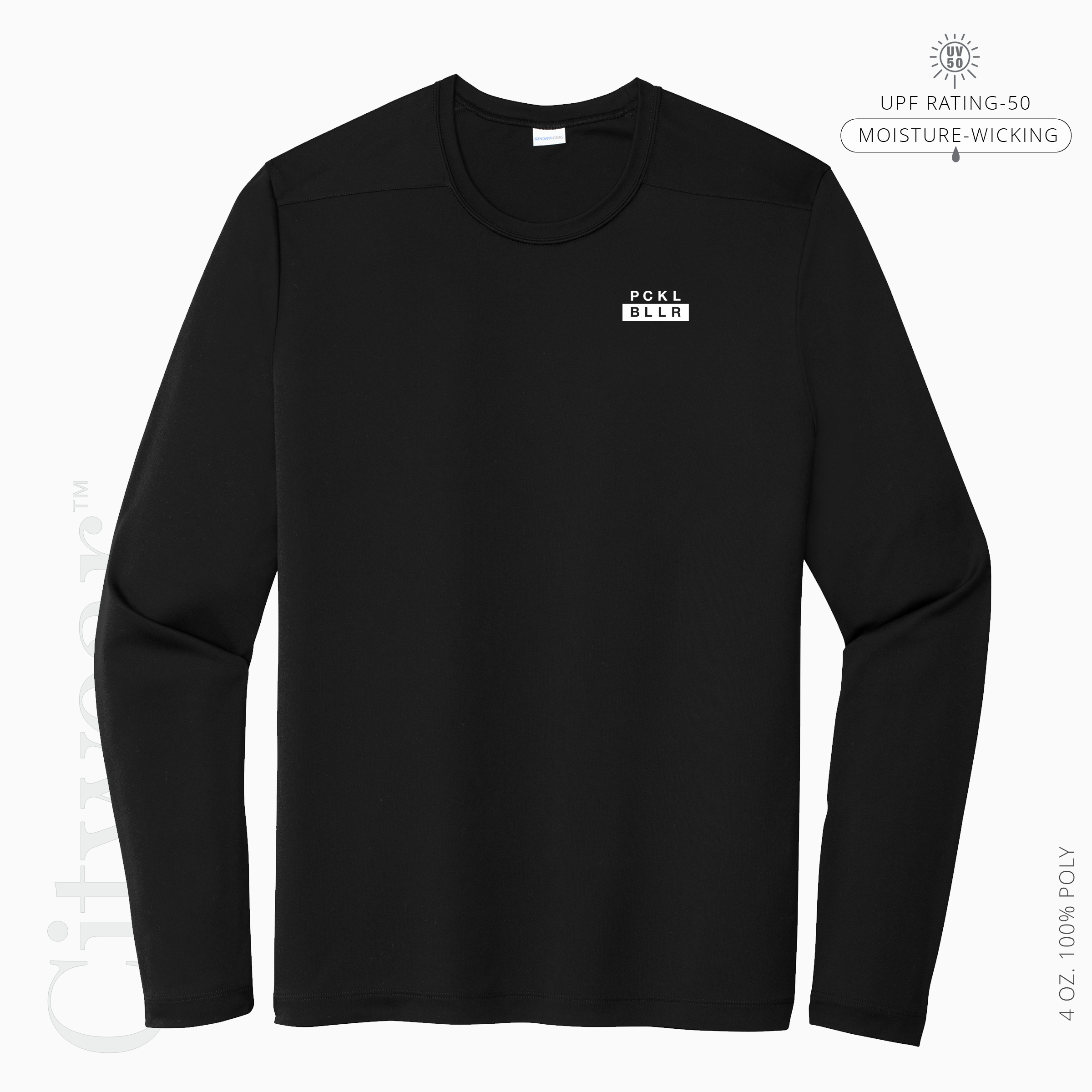 Men's UV Long Sleeve (Medallion) T-shirt-PCKLBLLR
