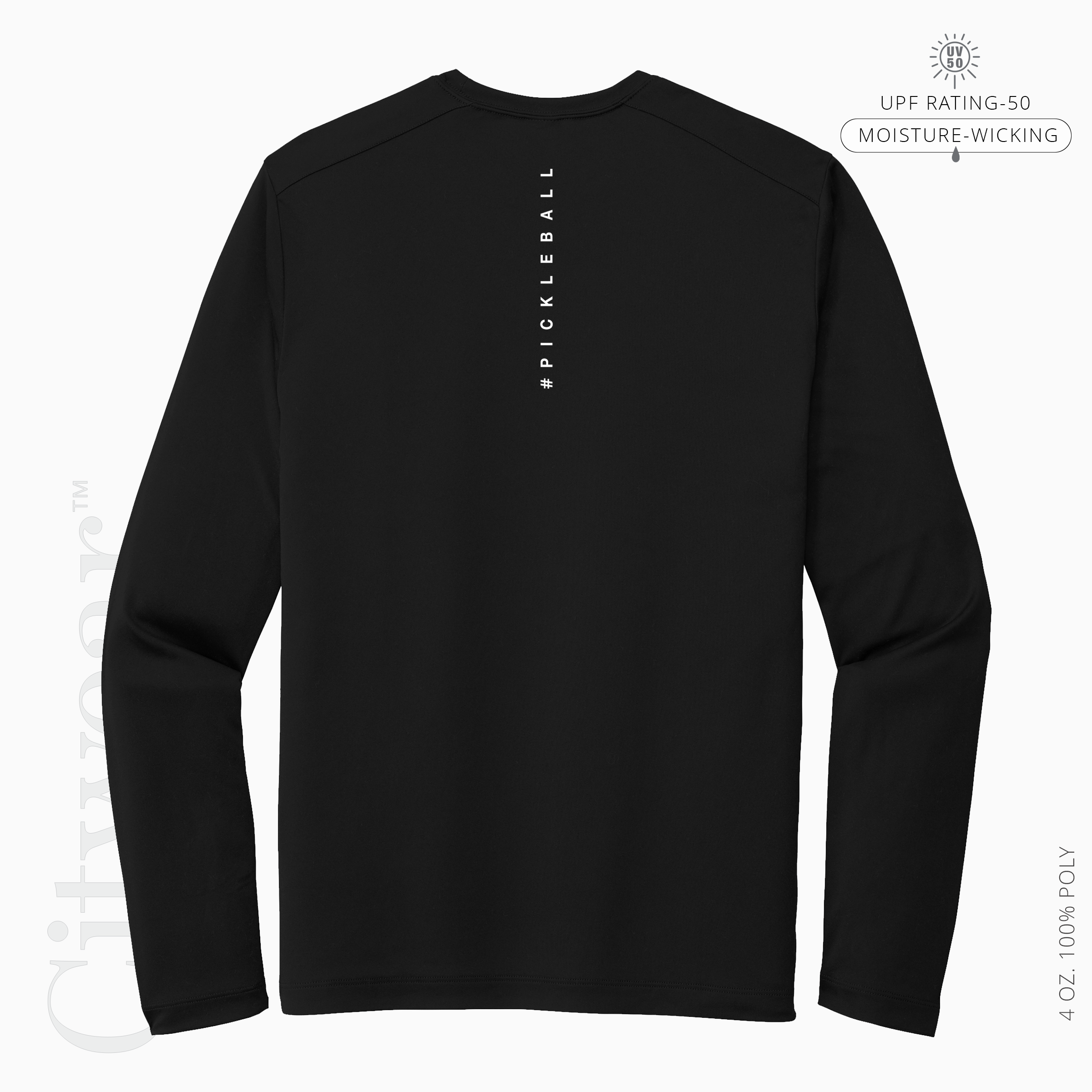 Men's UV Long Sleeve (Medallion) T-shirt-PCKLBLLR