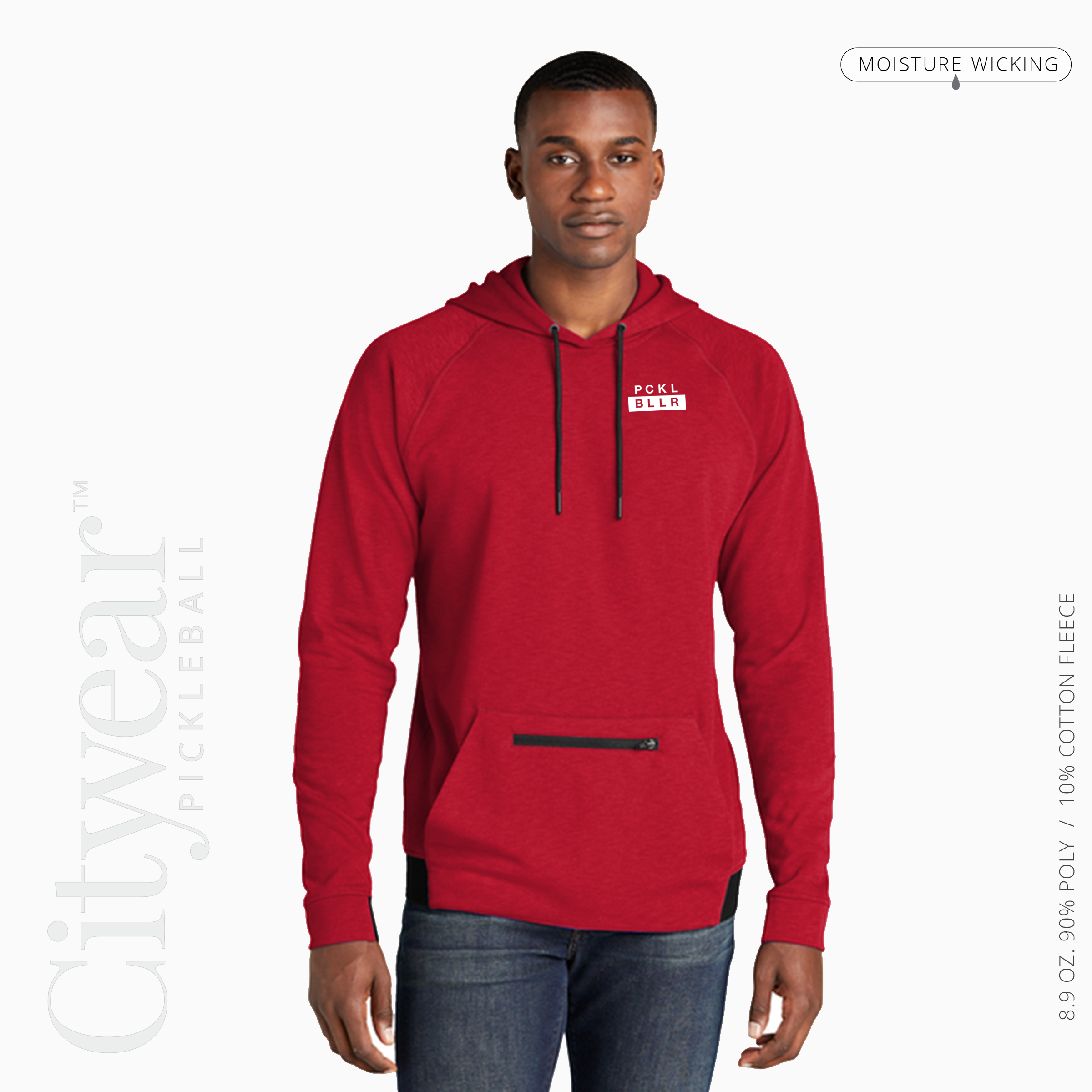 Men's Strive Hooded Pullover-PCKLBLLR