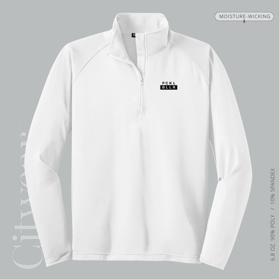 Men's Stretch Quarter-Zip Pullover-PCKLBLLR