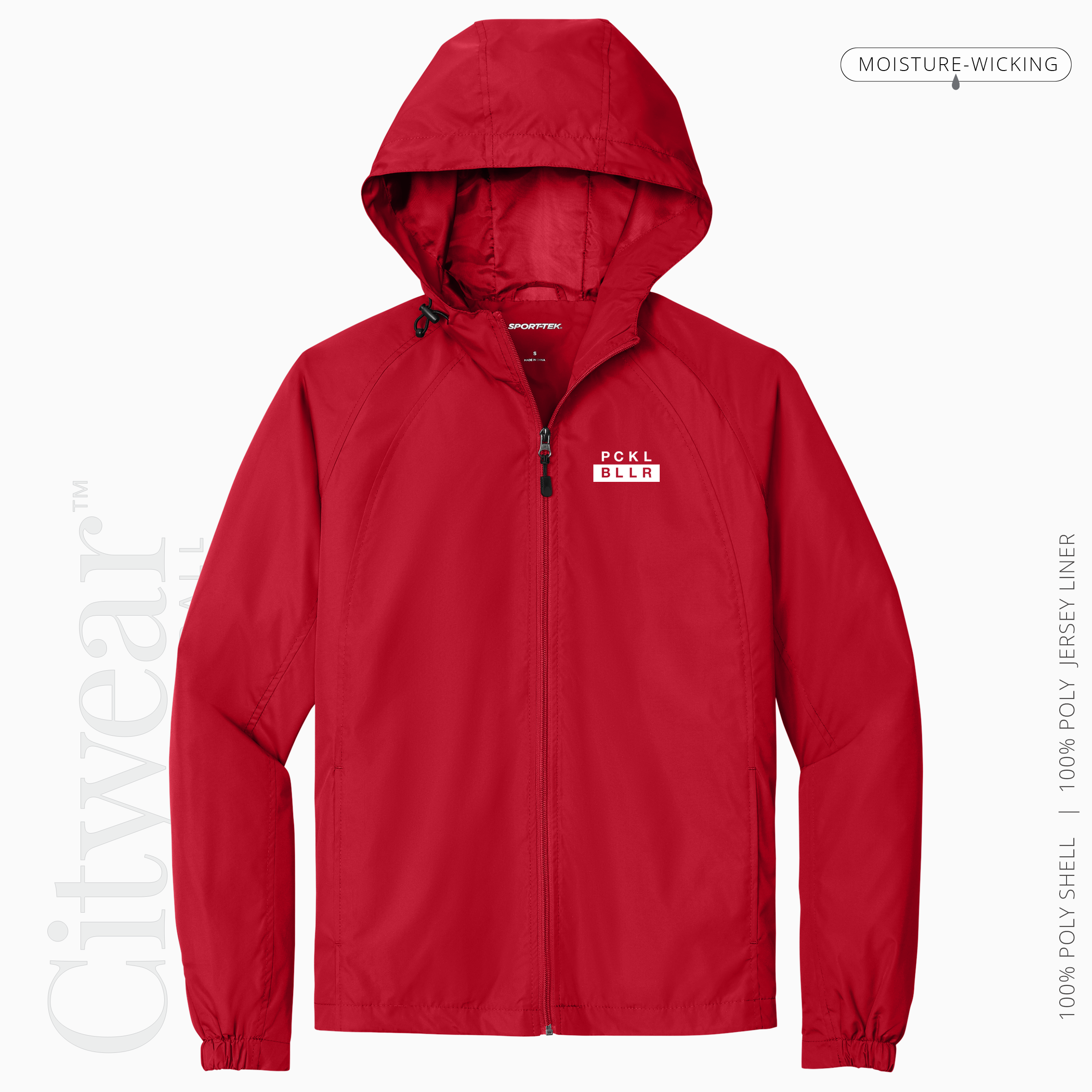 Men's Hooded Raglan Jacket- PCKLBLLR