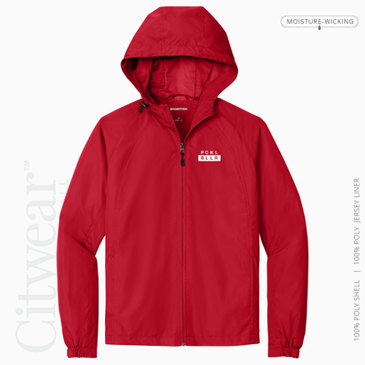 Men's Hooded Raglan Jacket- PCKLBLLR