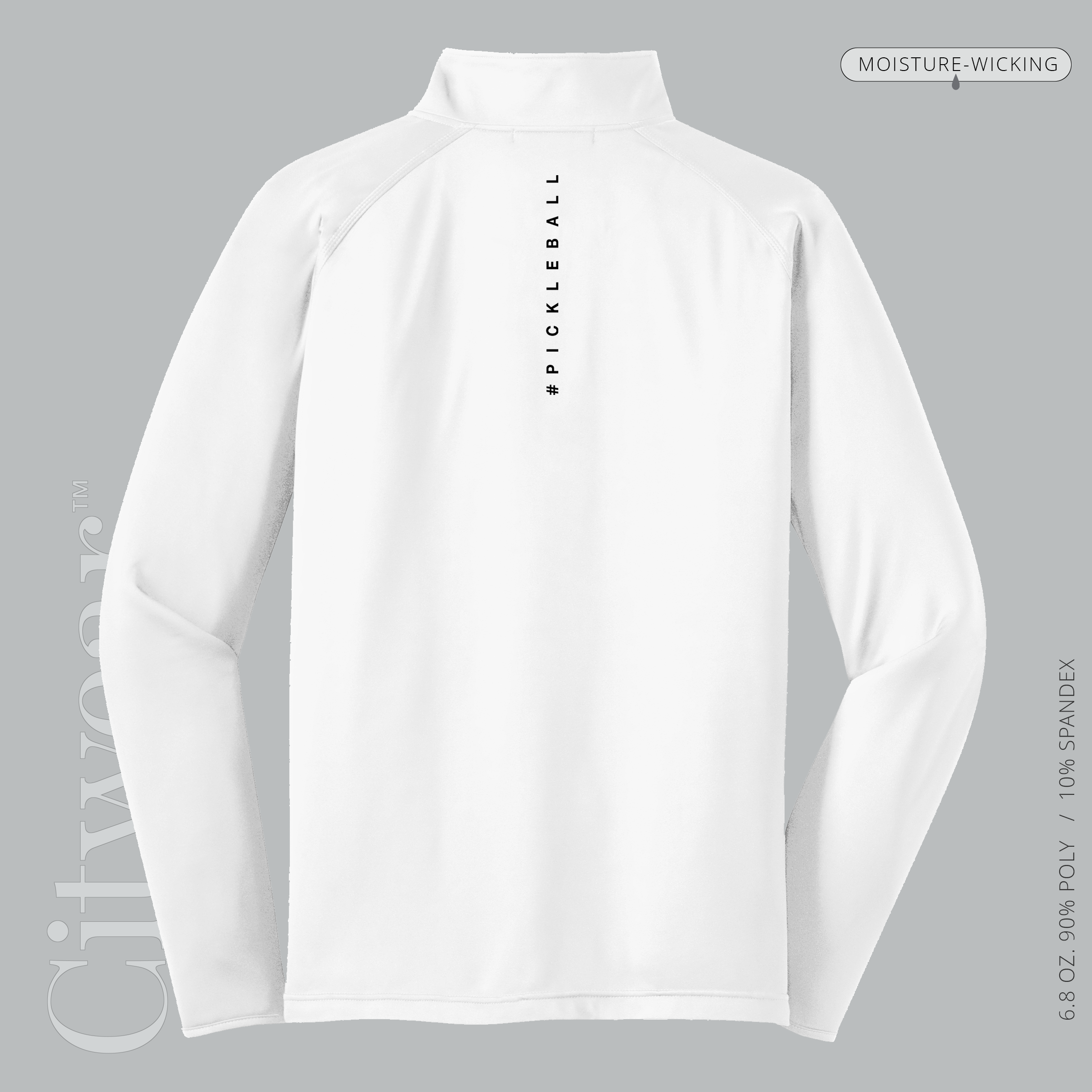 Men's Stretch Quarter-Zip Pullover-PCKLBLLR