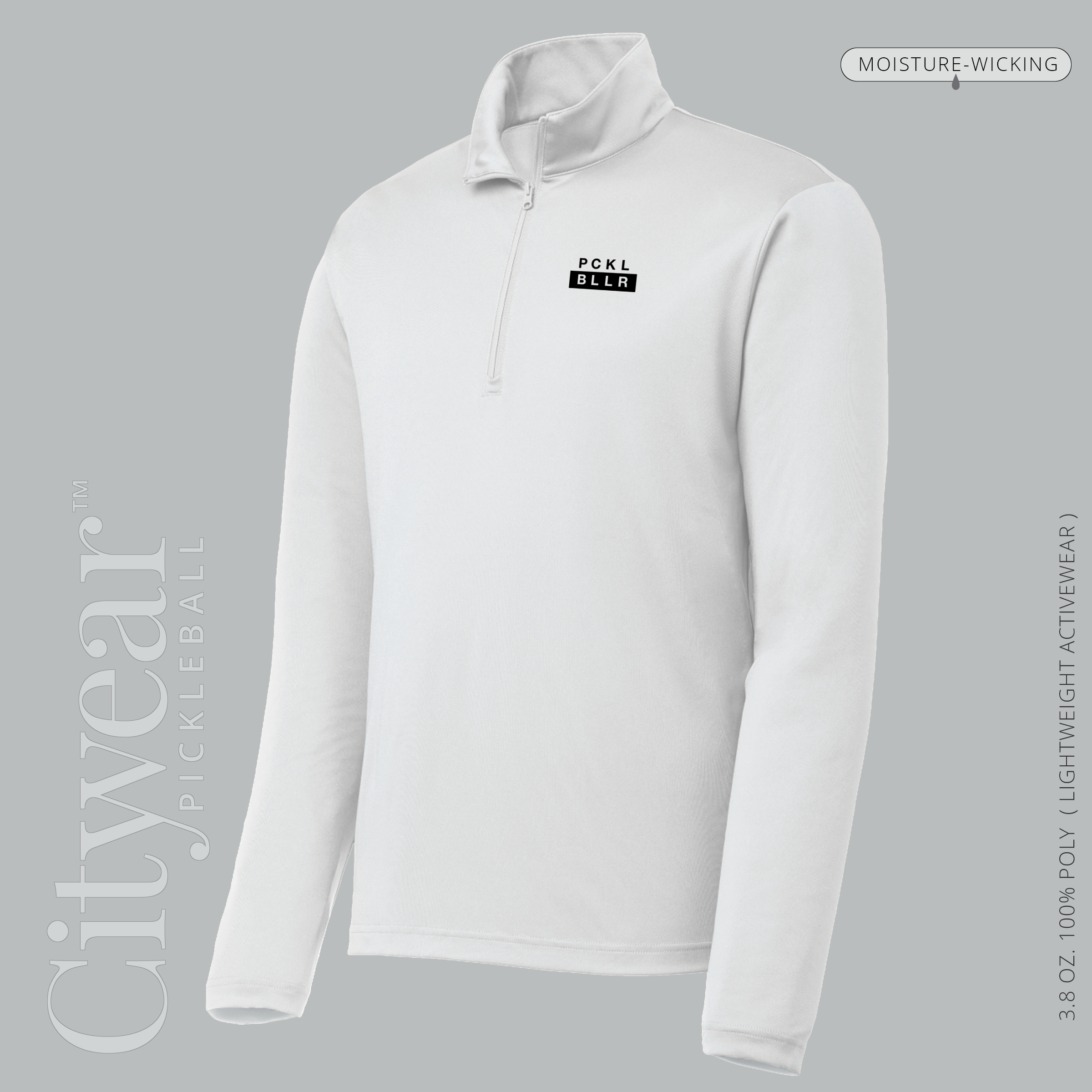 Men's Quarter-Zip Pullover-PCKLBLLR