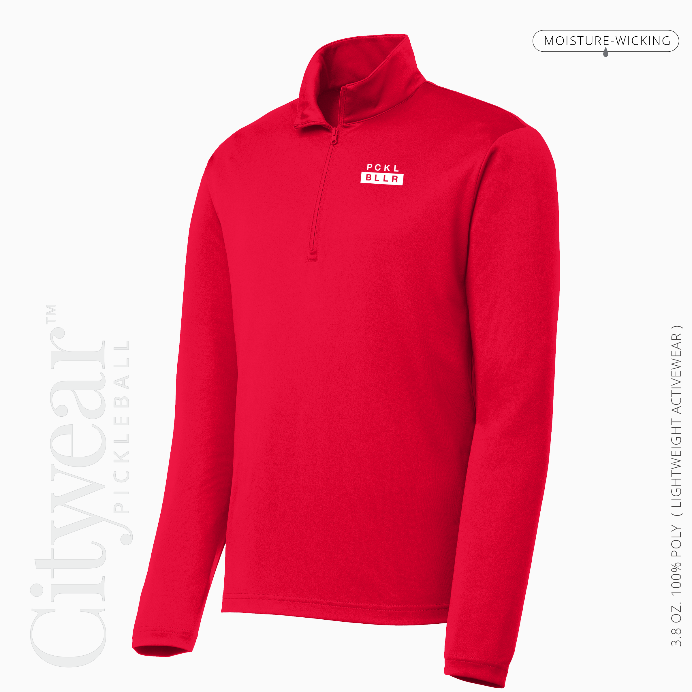Men's Quarter-Zip Pullover-PCKLBLLR